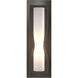Dune 1 Light 5 inch Dark Smoke ADA Sconce Wall Light
