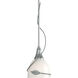 Twining Leaf 1 Light 5.91 inch Vintage Platinum Mini Pendant Ceiling Light