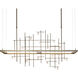 Spring LED 53.4 inch Dark Smoke Pendant Ceiling Light, Standard