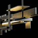 Planar LED 42.3 inch Dark Smoke Pendant Ceiling Light, Large