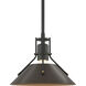 Henry 1 Light 9.2 inch Natural Iron and Ink Mini Pendant Ceiling Light