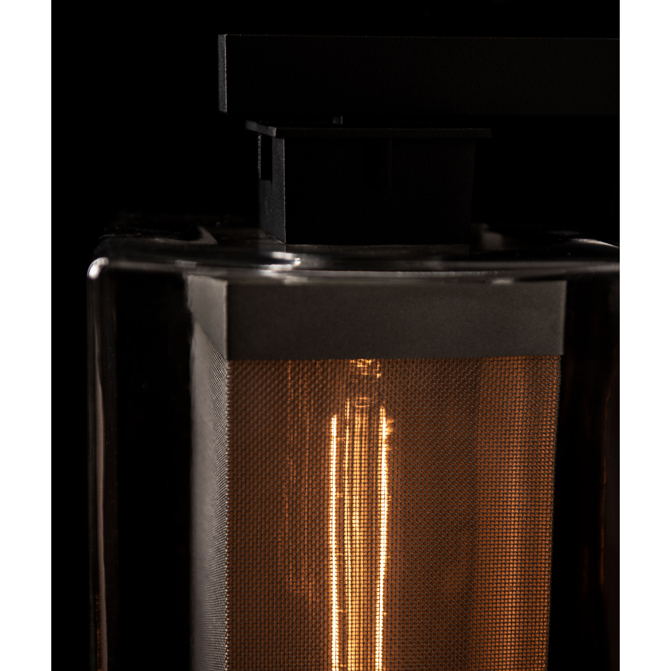 Polaris 1 Light 16.4 inch Coastal Black and Coastal Silver Outdoor Sconce, Large