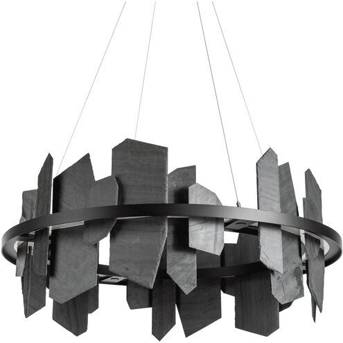 Ardesia LED 38 inch Black Pendant Ceiling Light