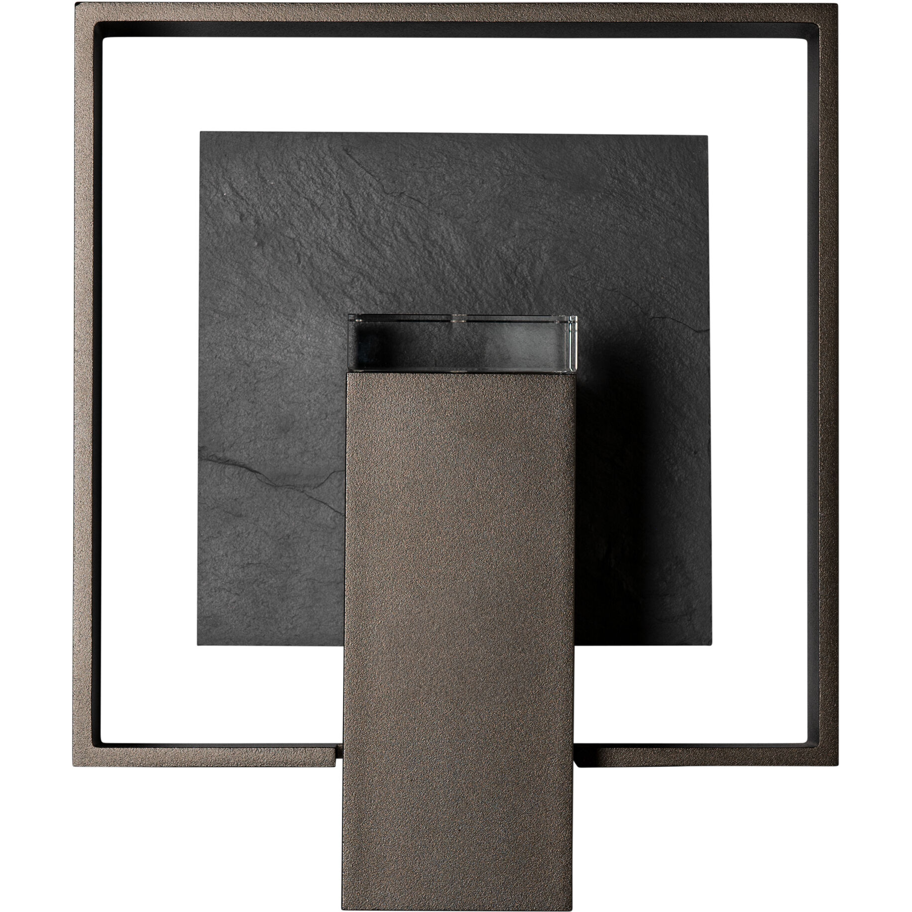 Shadow Box 1 Light 8.5 inch Coastal Oil Rubbed Bronze Outdoor Sconce, Small
