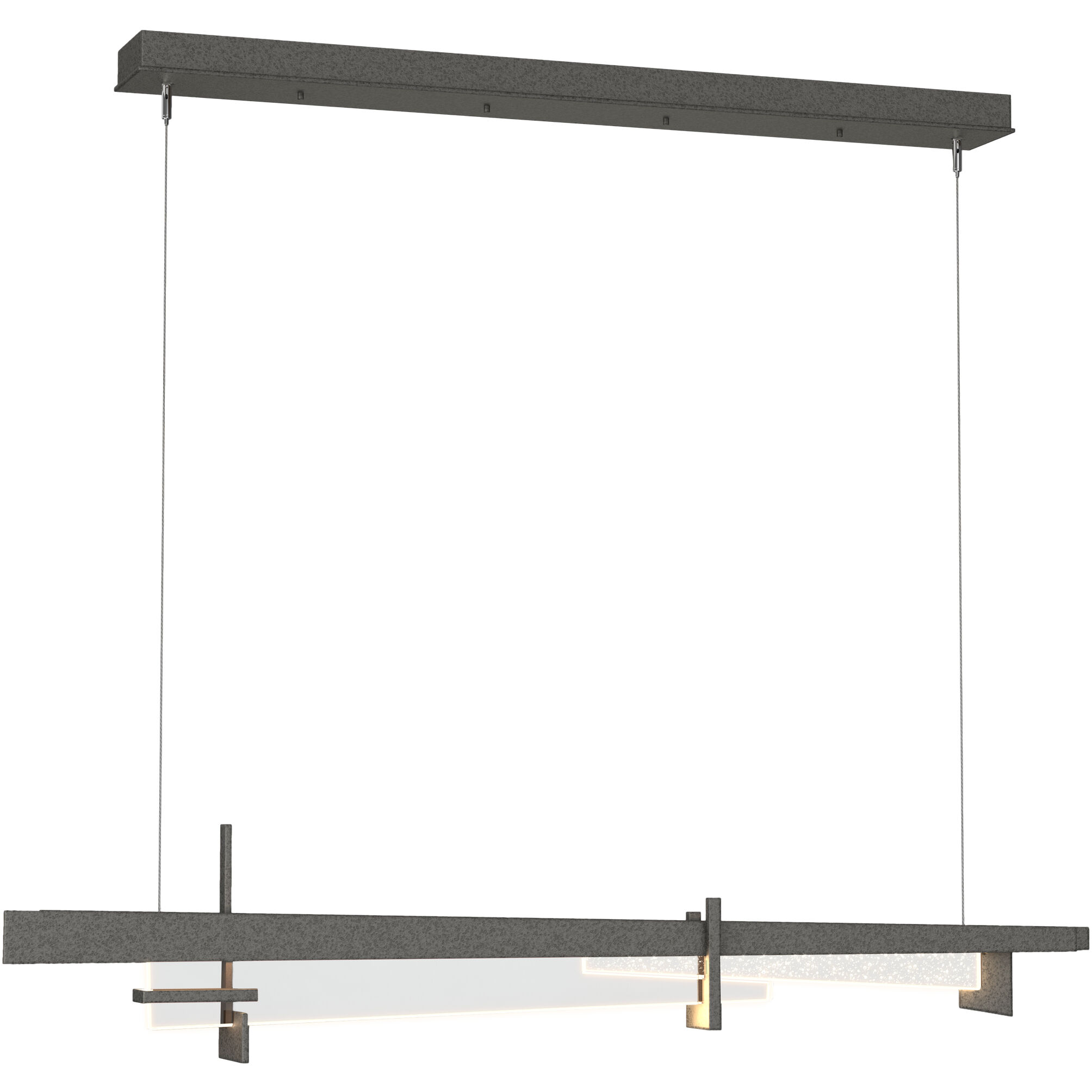 Tenon LED 48 inch Natural Iron Pendant Ceiling Light