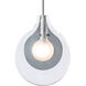 Art & Alchemy Veneto 1 Light 3.7 inch White Pendant Ceiling Light