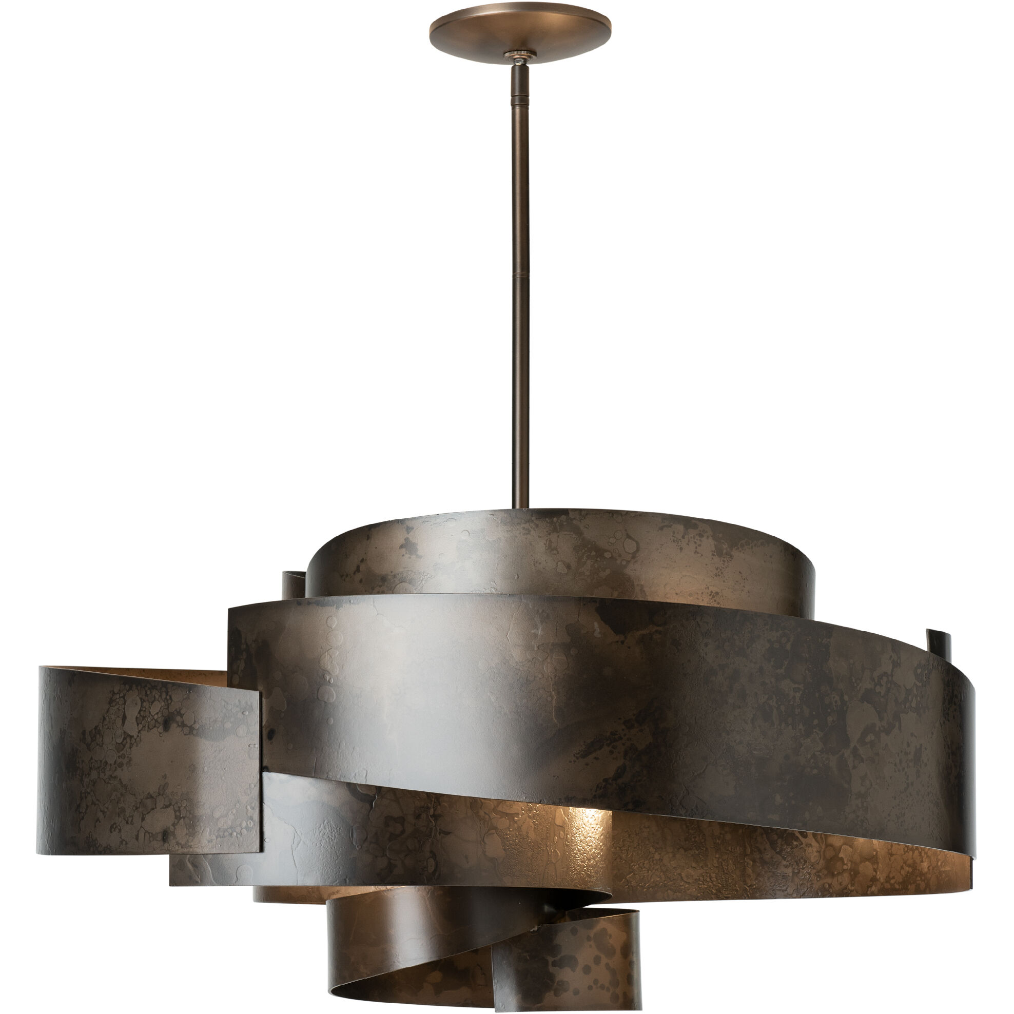 Zen 6 Light 34.1 inch Dark Smoke Pendant Ceiling Light