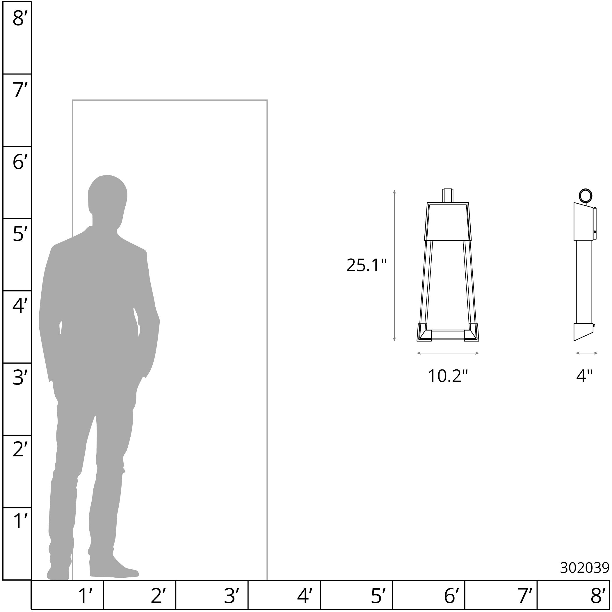 Revere 1 Light 25.1 inch Coastal Dark Smoke and Coastal Burnished Steel Outdoor Sconce in Coastal Dark Smoke/Coastal Burnished Steel, Medium