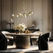 Pangea LED 48.2 inch Modern Brass Linear Pendant Ceiling Light