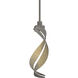 Folio 1 Light 5.7 inch Natural Iron Mini Pendant Ceiling Light