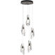 Luma 5 Light 14.5 inch Oil Rubbed Bronze Pendant Ceiling Light, Standard