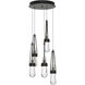 Link 5 Light 13 inch Oil Rubbed Bronze Mini Pendant Ceiling Light