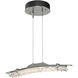 Glissade LED 4.2 inch Sterling Pendant Ceiling Light