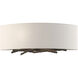 Brindille 2 Light 16 inch Dark Smoke ADA Sconce Wall Light in Flax
