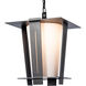 Linea 1 Light 16 inch Coastal White Outdoor Lantern