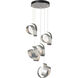 Riza 5 Light 19.1 inch Sterling Pendant Ceiling Light
