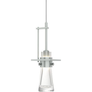 Erlenmeyer 1 Light 4 inch Vintage Platinum Mini Pendant Ceiling Light, Large