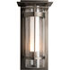 Torch 1 Light 20.3 inch Coastal Dark Smoke Outdoor Sconce, Large - Open Box