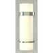Banded 1 Light 5 inch Sterling ADA Sconce Wall Light