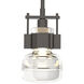 Cuff 1 Light 7.5 inch Oil Rubbed Bronze Mini Pendant Ceiling Light, Large