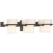 Kakomi 3 Light 24.5 inch Dark Smoke Sconce Wall Light