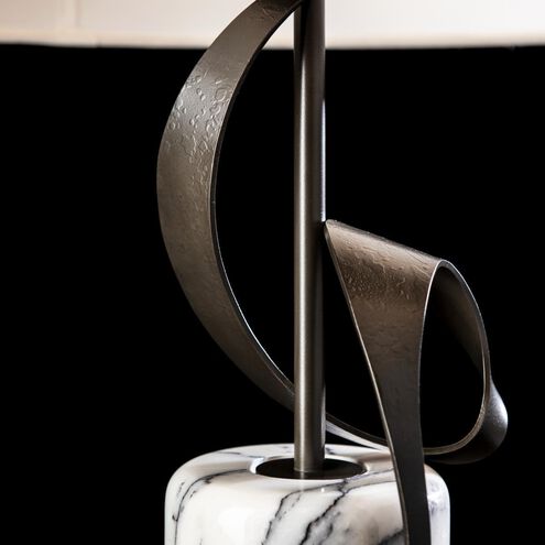 Rivulet 31.1 inch 60 watt Dark Smoke Table Lamp Portable Light
