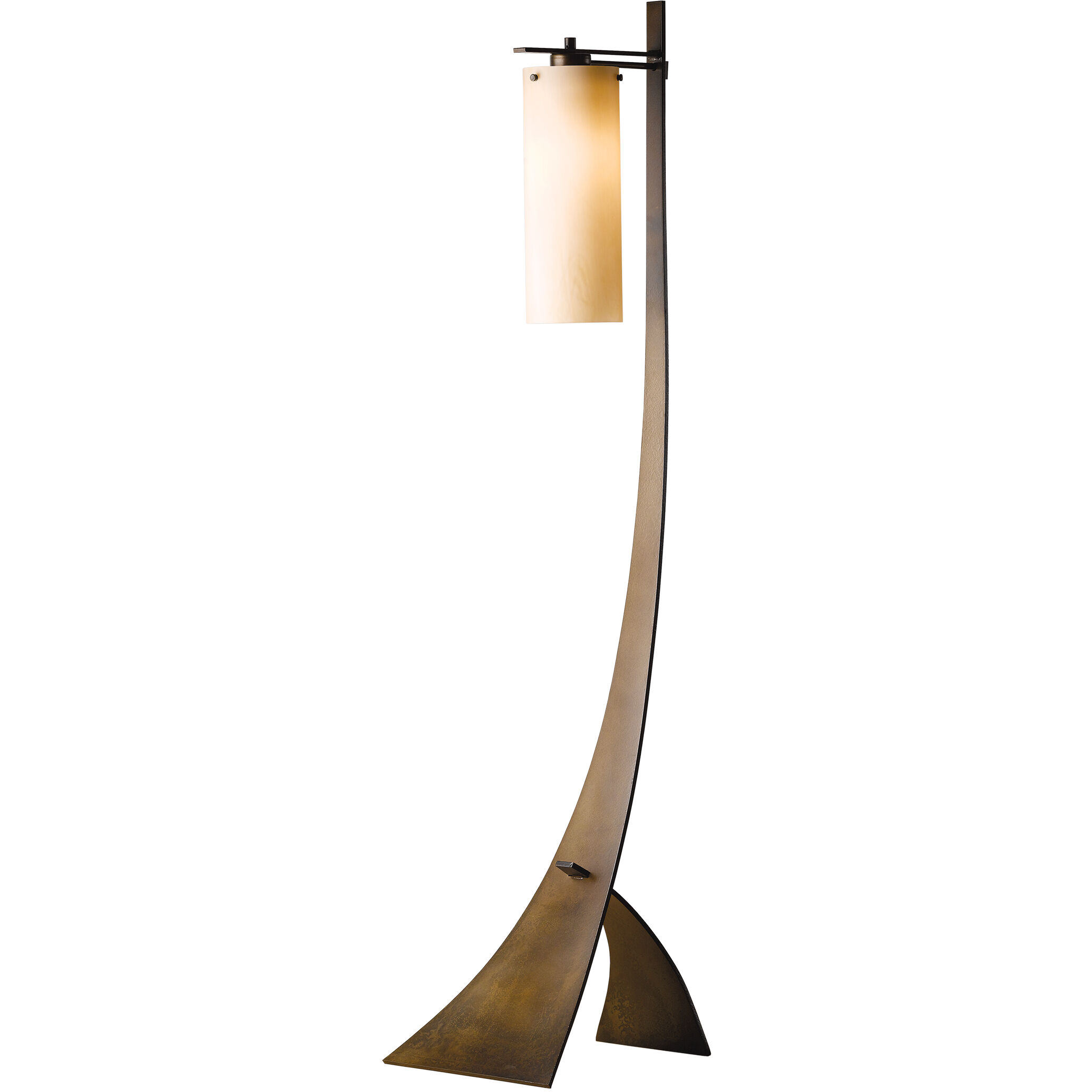 Stasis 58.5 inch 100 watt Dark Smoke Floor Lamp Portable Light