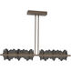 Hildene LED 51.9 inch Bronze/Black Pendant Ceiling Light, Large