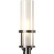 Alcove 1 Light 22.4 inch Coastal Oil Rubbed Bronze Outdoor Post Light in Frosted