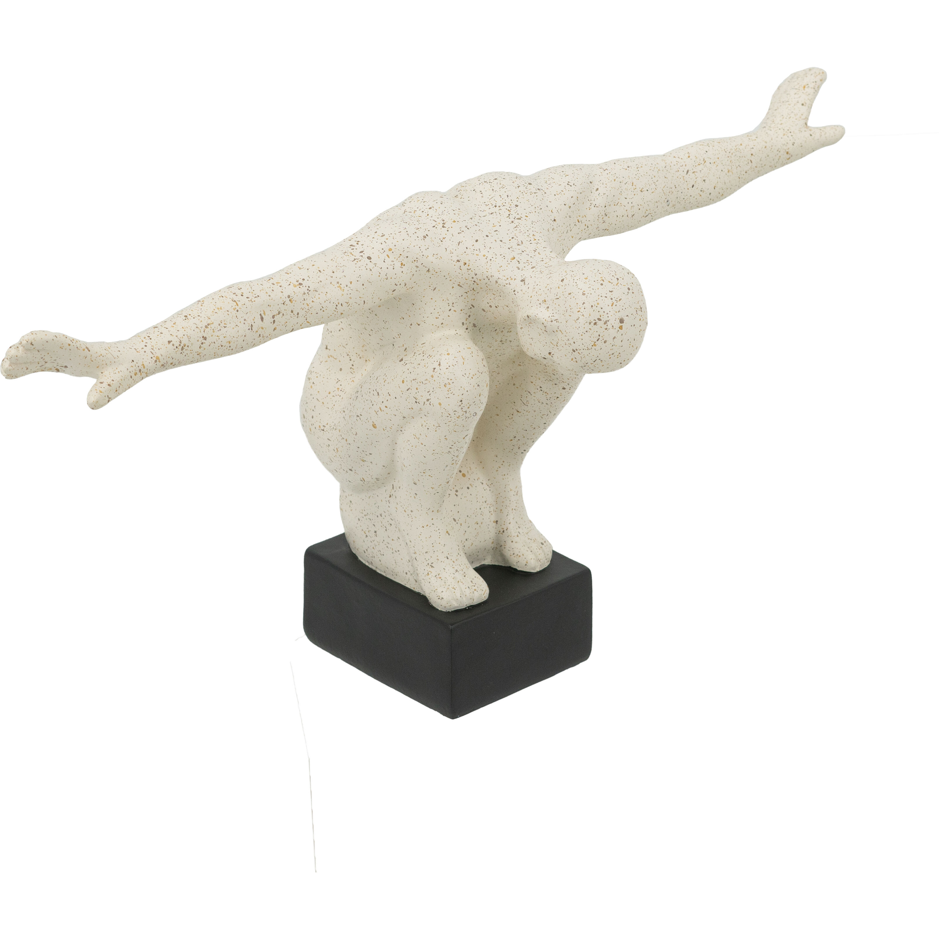 Anita White and Black Decorative Figurine