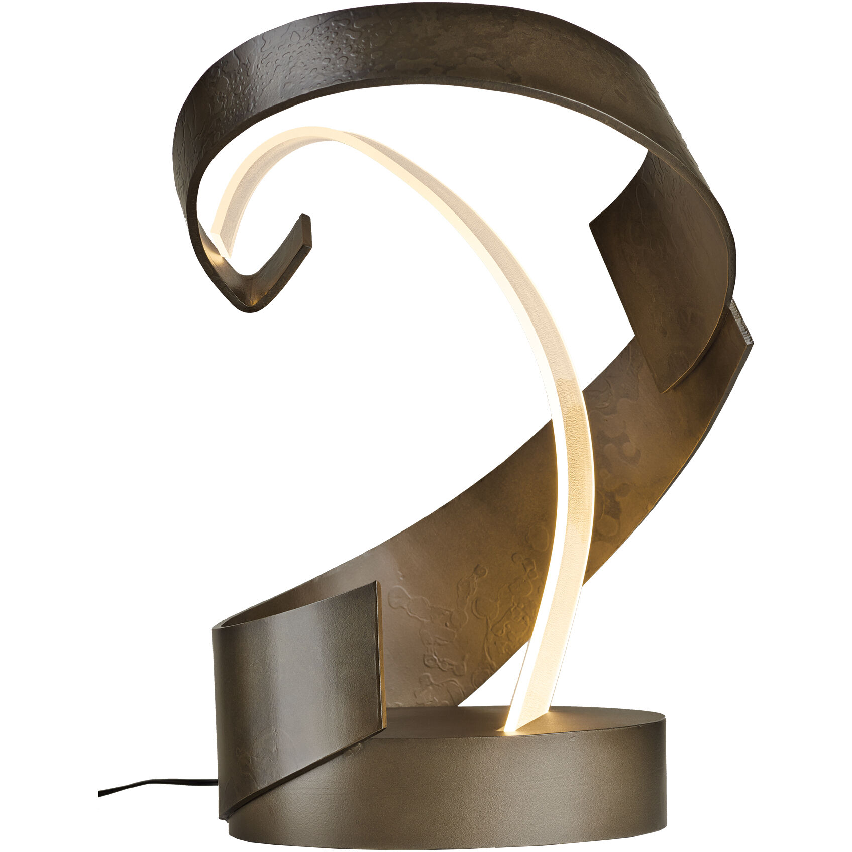 Encounter 15 inch 7 watt Dark Smoke Table Lamp Portable Light