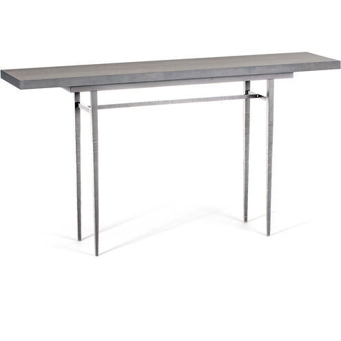 Wick 60 X 14 inch Sterling Console Table in Maple Grey