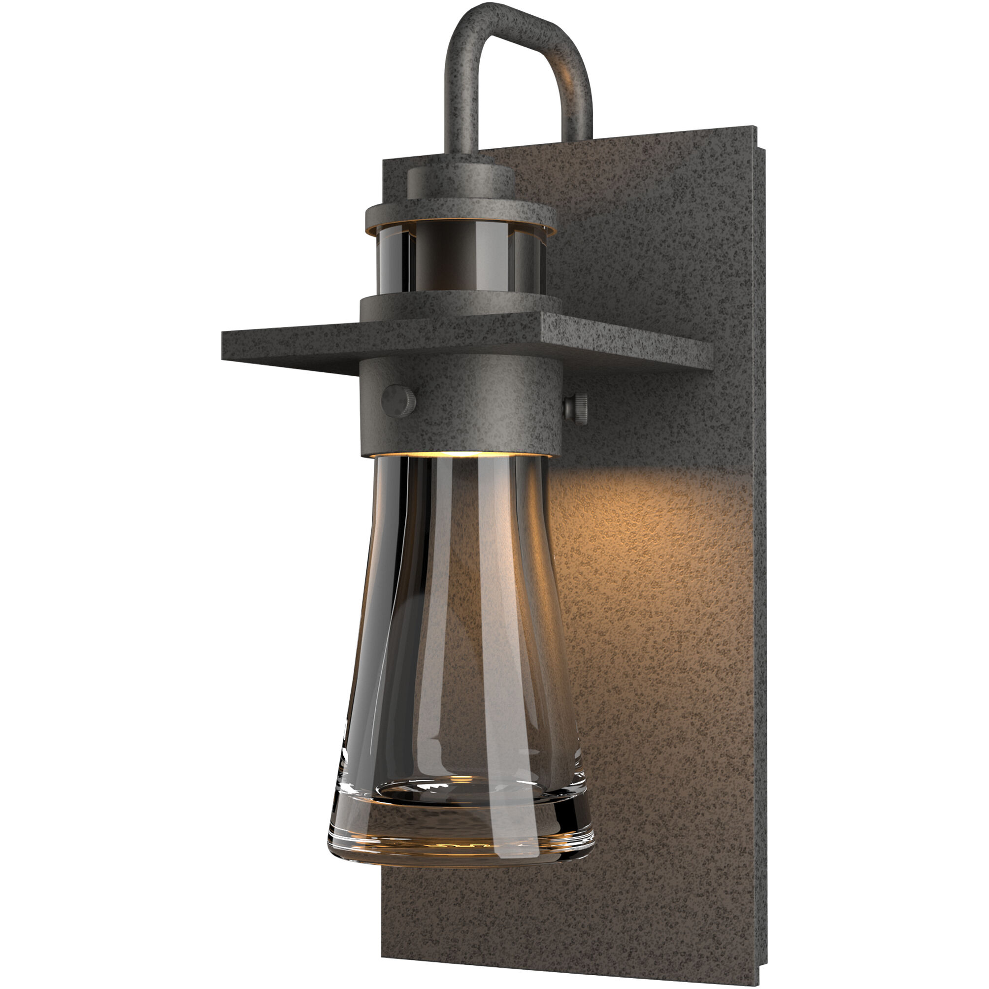 Erlenmeyer 1 Light 11.2 inch Coastal Natural Iron Outdoor Sconce, Medium