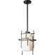 Tura 1 Light 9.4 inch Coastal Oil Rubbed Bronze Outdoor Pendant
