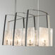 Arc 8 Light 43 inch Sterling Linear Pendant Ceiling Light