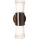 Bellis 2 Light 5.3 inch Bronze Wall Sconce Wall Light