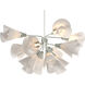 Mobius 12 Light 38.1 inch Sterling Pendant Ceiling Light