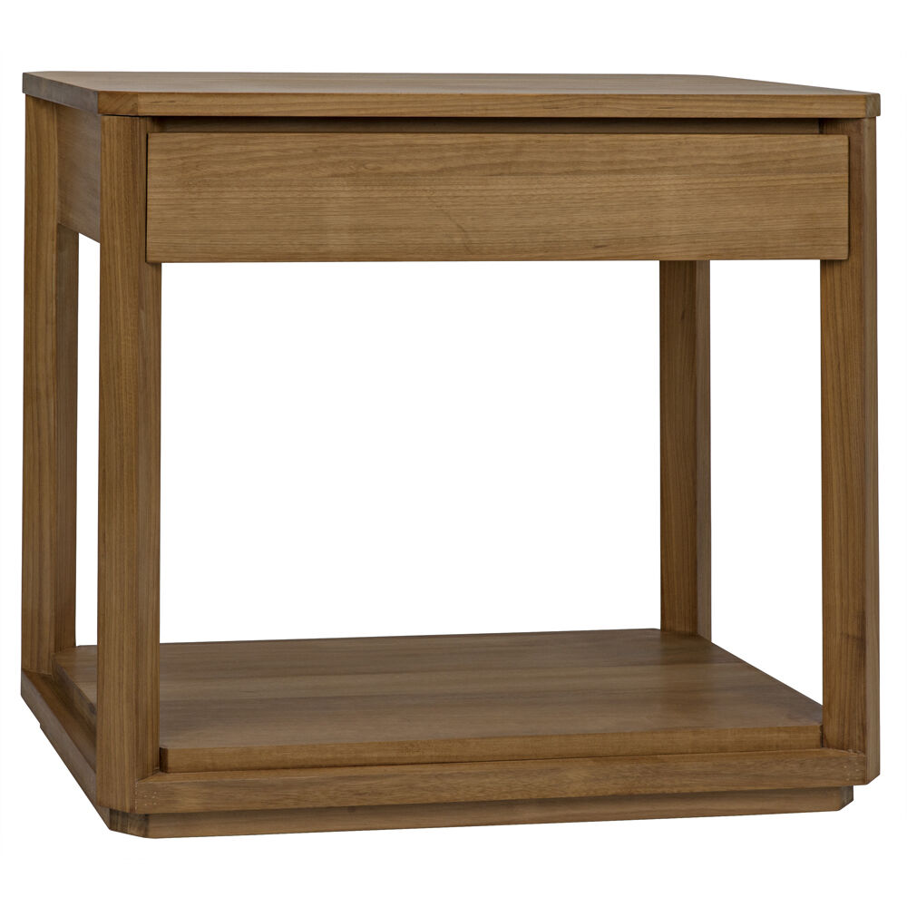 SL11 32 X 28.5 inch Gold Teak Side Table