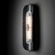 Shield LED 7 inch Black and Clear Steel ADA Wall Sconce Wall Light