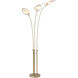 Aerial 79.4 inch 60.00 watt Dark Smoke Torchiere Portable Light