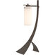 Stasis 28.3 inch 100 watt White Table Lamp Portable Light