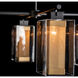 Polaris 4 Light 32.2 inch Coastal Black and Coastal Gold Outdoor Pendant in Coastal Black/Coastal Gold