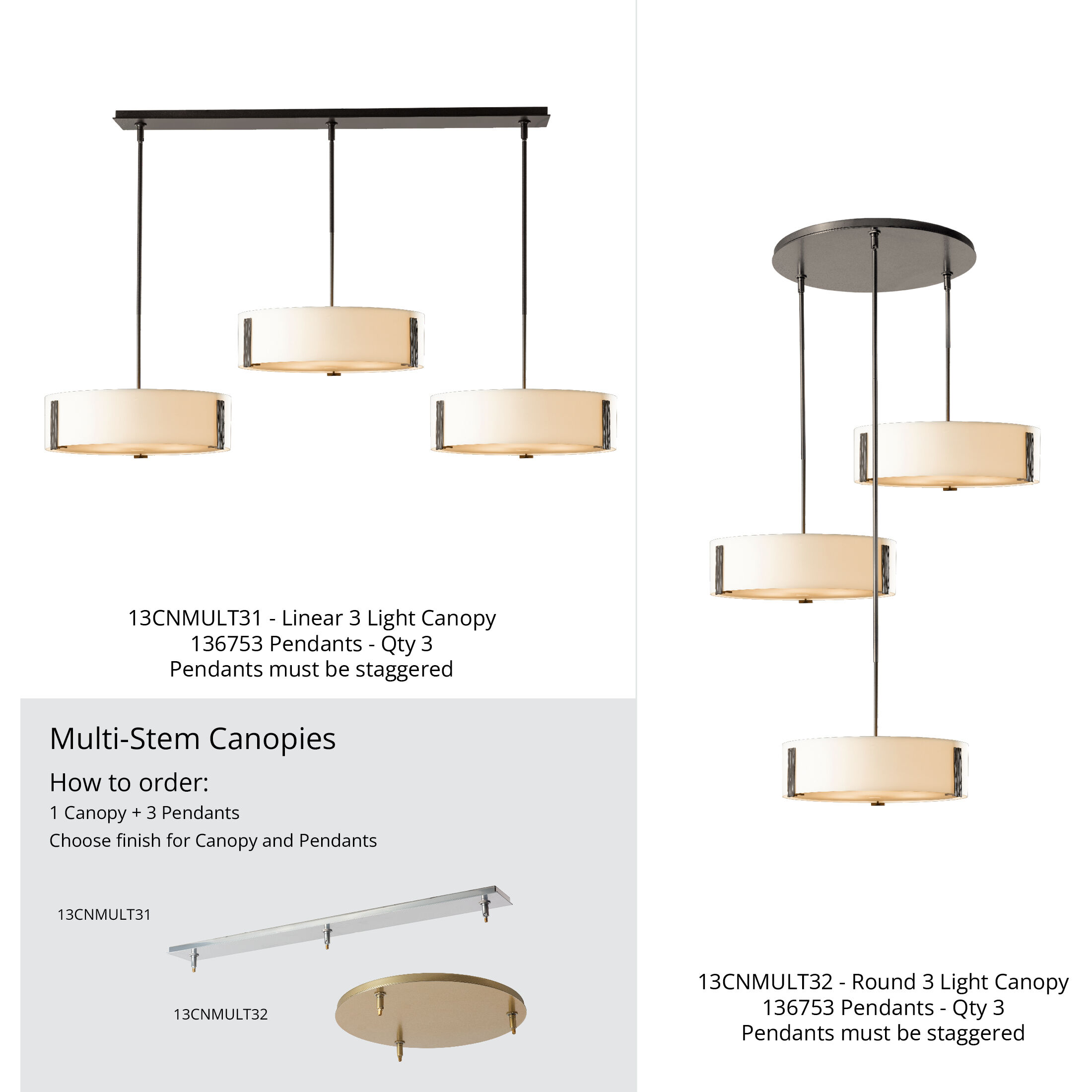 Impressions 3 Light 18.4 inch Vintage Platinum Pendant Ceiling Light