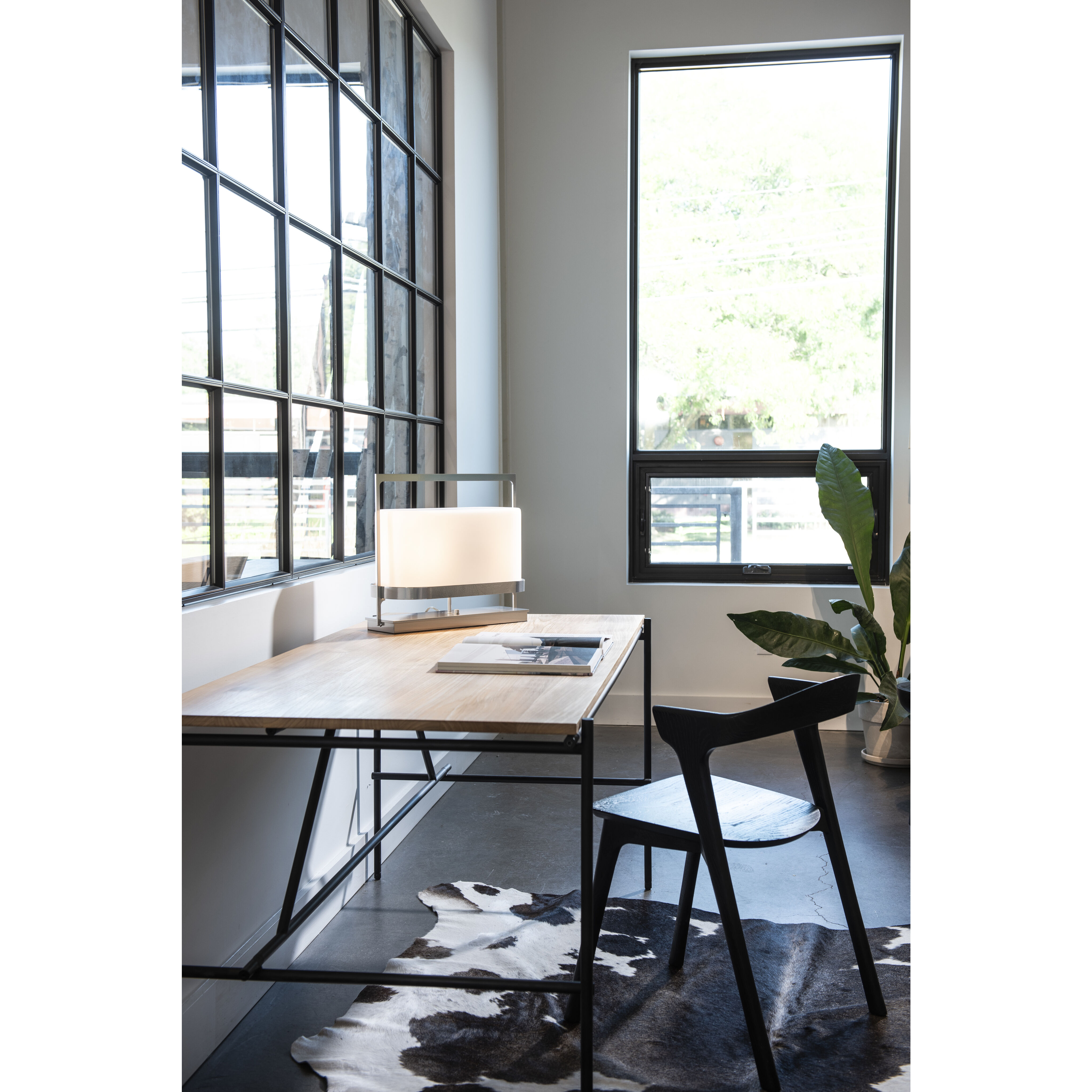 Serenity 15.8 inch 60 watt Sterling Table Lamp Portable Light