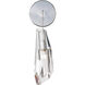Luma 1 Light 5.5 inch Sterling Sconce Wall Light, Low Voltage