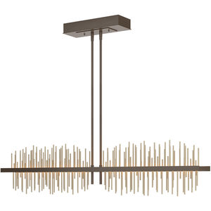 Gossamer LED 51.9 inch Bronze/Soft Gold Pendant Ceiling Light, Large