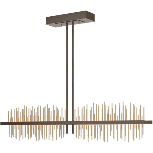 Gossamer LED 51.9 inch Bronze/Soft Gold Pendant Ceiling Light, Large