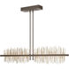 Gossamer LED 51.9 inch Bronze/Soft Gold Pendant Ceiling Light, Large