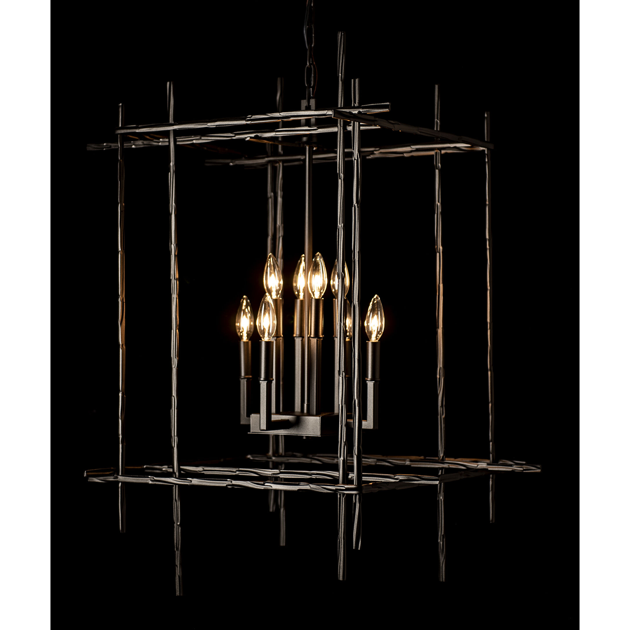 Tura 8 Light 28 inch Oil Rubbed Bronze Chandelier Ceiling Light, Large