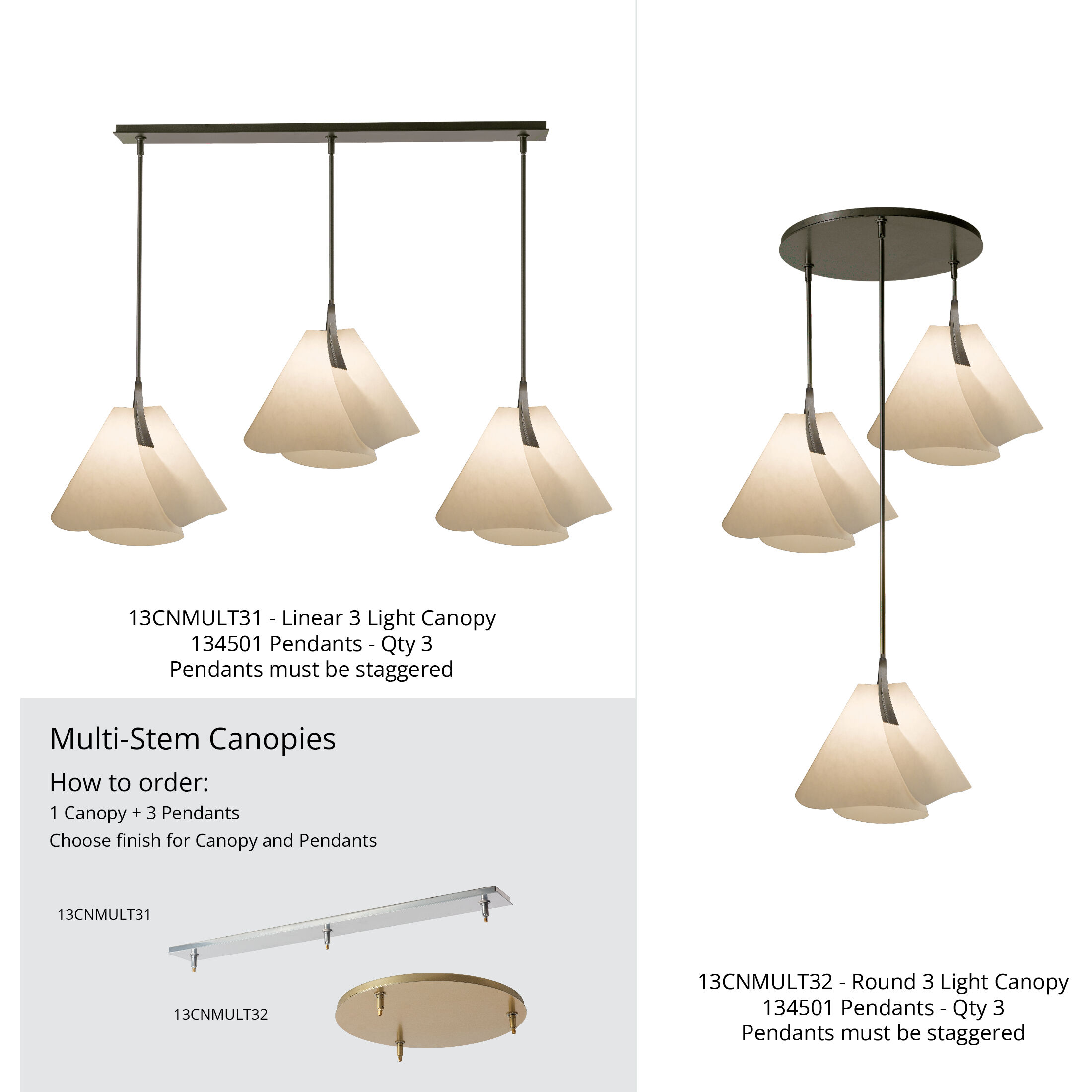 Mobius 1 Light 17.5 inch Modern Brass Pendant Ceiling Light, Small